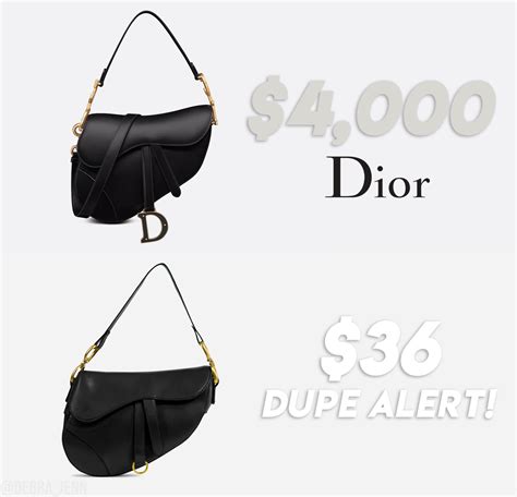 dior bag saddle dupe|christian dior look alike bags.